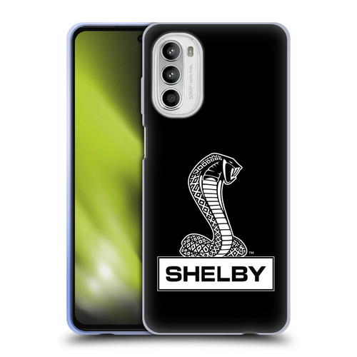 Shelby Logos Plain Soft Gel Case for Motorola Moto G52