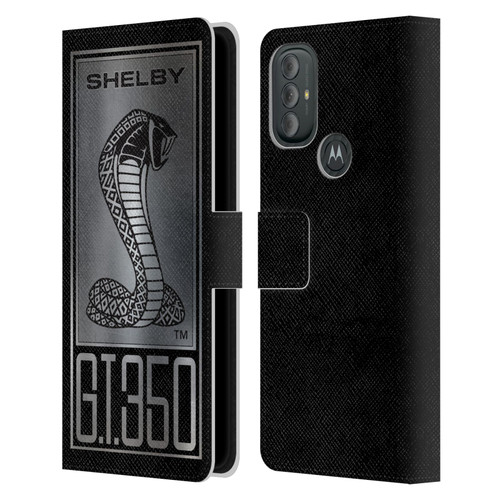 Shelby Car Graphics GT350 Leather Book Wallet Case Cover For Motorola Moto G10 / Moto G20 / Moto G30