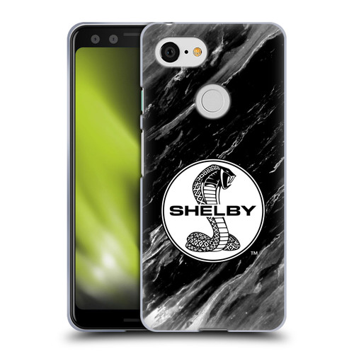 Shelby Logos Marble Soft Gel Case for Google Pixel 3