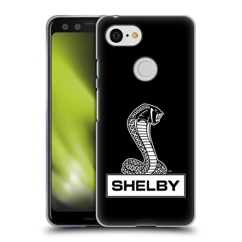 Shelby Logos Plain Soft Gel Case for Google Pixel 3