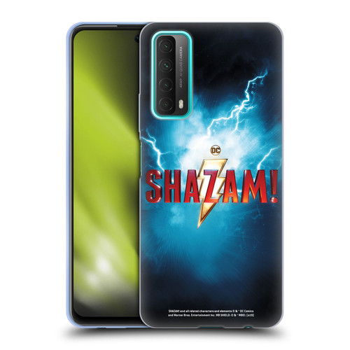 Shazam! 2019 Movie Logos Poster Soft Gel Case for Huawei P Smart (2021)