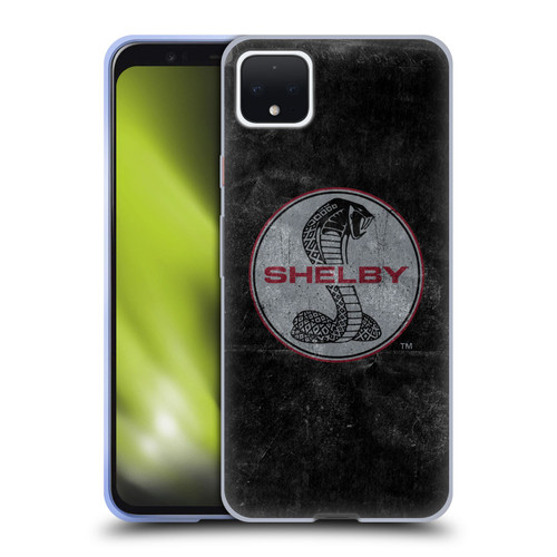 Shelby Logos Distressed Black Soft Gel Case for Google Pixel 4 XL