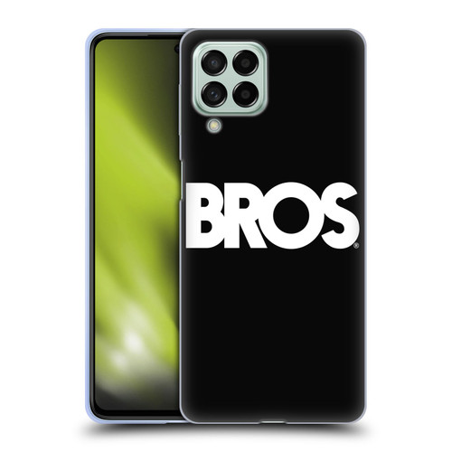 BROS Logo Art Text Soft Gel Case for Samsung Galaxy M53 (2022)