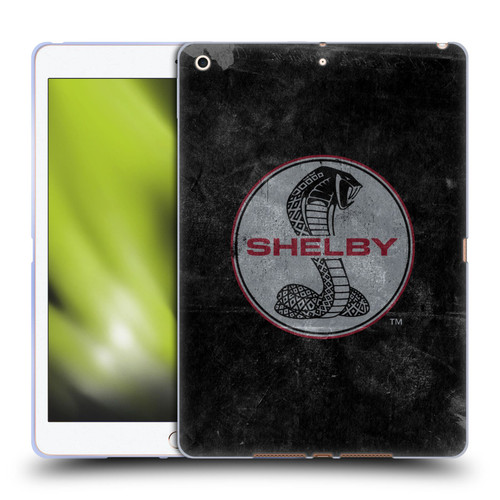 Shelby Logos Distressed Black Soft Gel Case for Apple iPad 10.2 2019/2020/2021