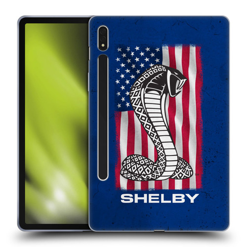Shelby Logos American Flag Soft Gel Case for Samsung Galaxy Tab S8
