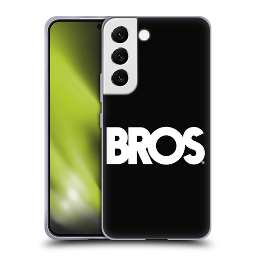 BROS Logo Art Text Soft Gel Case for Samsung Galaxy S22 5G
