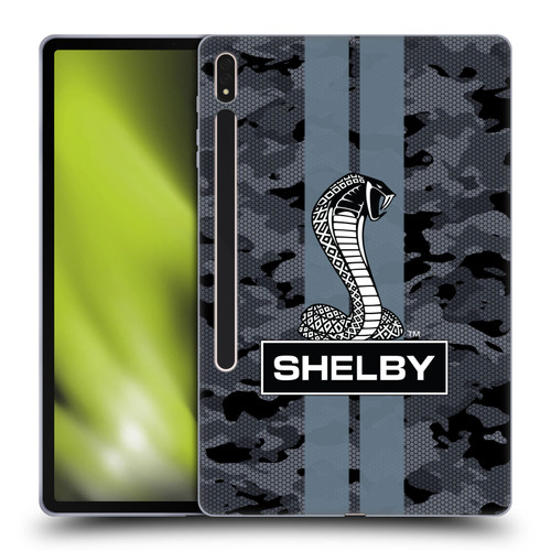 Shelby Logos Camouflage Soft Gel Case for Samsung Galaxy Tab S8 Plus