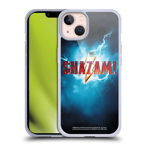 Shazam! 2019 Movie Logos Poster Soft Gel Case for Apple iPhone 13