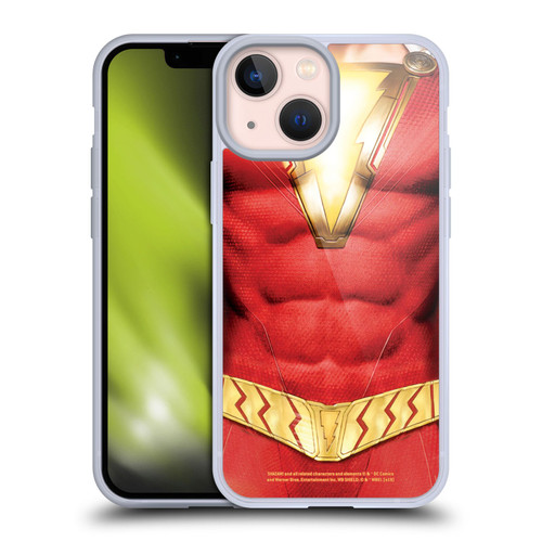 Shazam! 2019 Movie Logos Costume Soft Gel Case for Apple iPhone 13 Mini