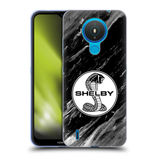 Shelby Logos Marble Soft Gel Case for Nokia 1.4