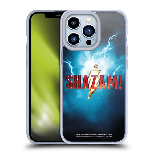 Shazam! 2019 Movie Logos Poster Soft Gel Case for Apple iPhone 13 Pro
