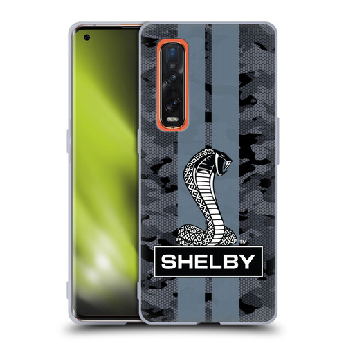 Shelby Logos Camouflage Soft Gel Case for OPPO Find X2 Pro 5G