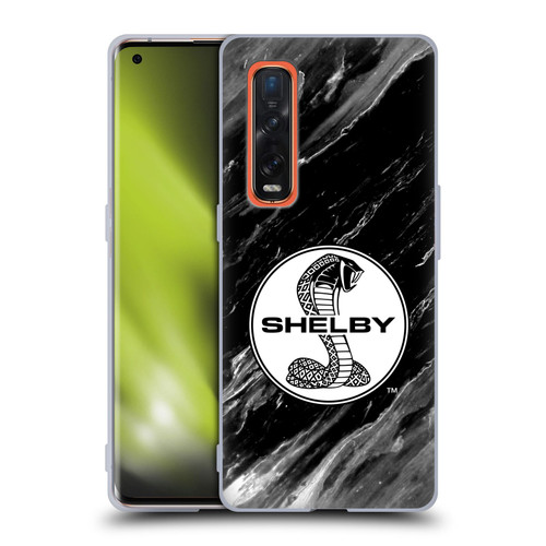 Shelby Logos Marble Soft Gel Case for OPPO Find X2 Pro 5G