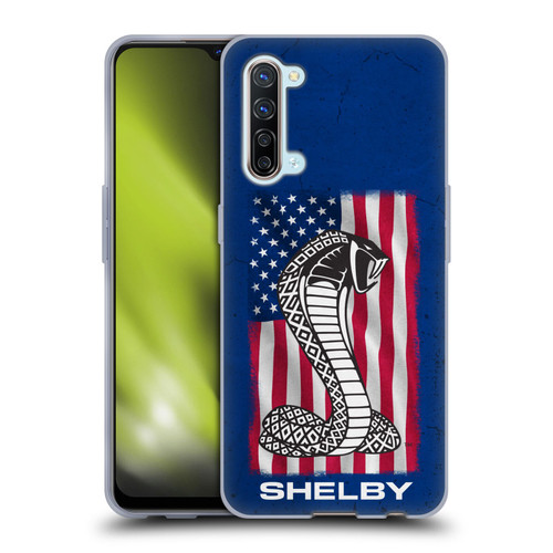Shelby Logos American Flag Soft Gel Case for OPPO Find X2 Lite 5G
