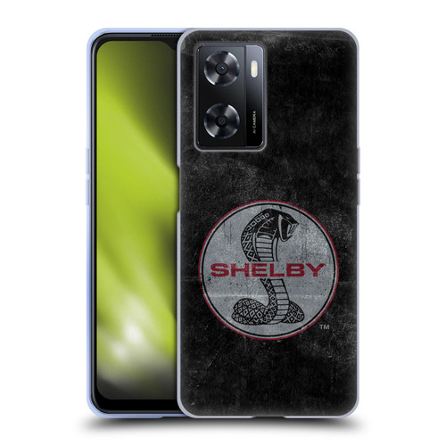 Shelby Logos Distressed Black Soft Gel Case for OPPO A57s