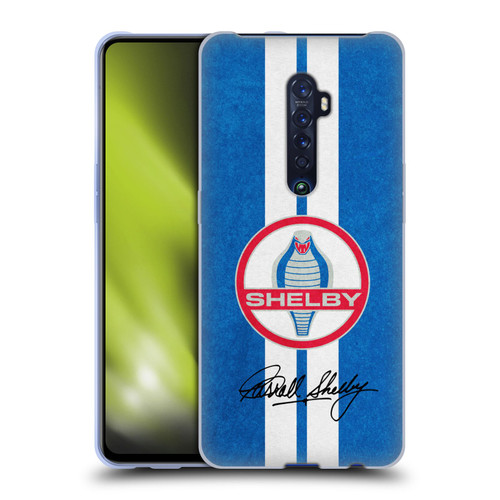 Shelby Logos Distressed Blue Soft Gel Case for OPPO Reno 2