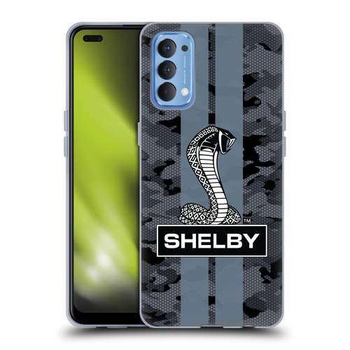 Shelby Logos Camouflage Soft Gel Case for OPPO Reno 4 5G