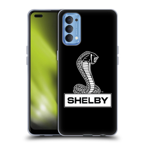 Shelby Logos Plain Soft Gel Case for OPPO Reno 4 5G