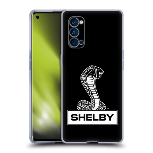 Shelby Logos Plain Soft Gel Case for OPPO Reno 4 Pro 5G