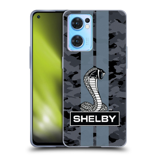Shelby Logos Camouflage Soft Gel Case for OPPO Reno7 5G / Find X5 Lite