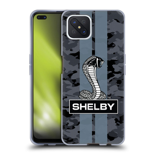 Shelby Logos Camouflage Soft Gel Case for OPPO Reno4 Z 5G