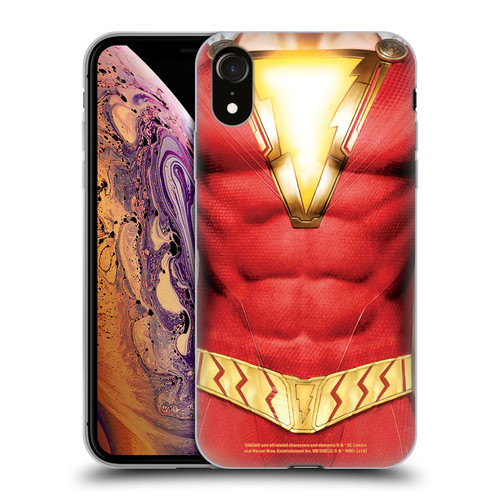Shazam! 2019 Movie Logos Costume Soft Gel Case for Apple iPhone XR
