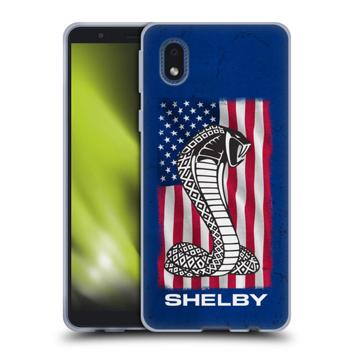 Shelby Logos American Flag Soft Gel Case for Samsung Galaxy A01 Core (2020)