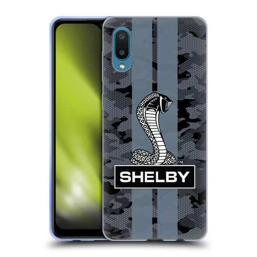 Shelby Logos Camouflage Soft Gel Case for Samsung Galaxy A02/M02 (2021)