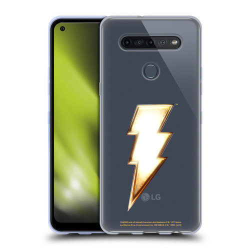 Shazam! 2019 Movie Logos Lightning Soft Gel Case for LG K51S