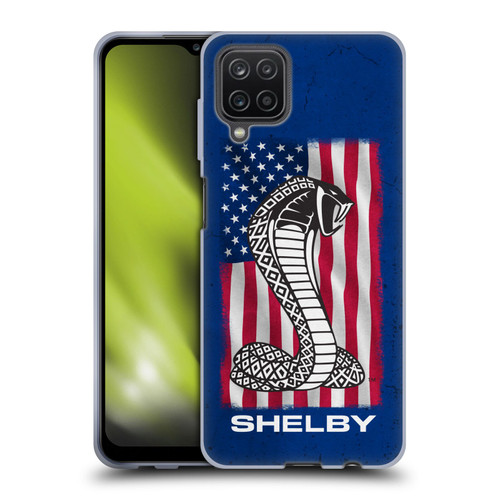 Shelby Logos American Flag Soft Gel Case for Samsung Galaxy A12 (2020)