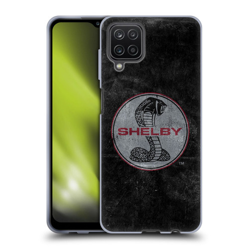 Shelby Logos Distressed Black Soft Gel Case for Samsung Galaxy A12 (2020)