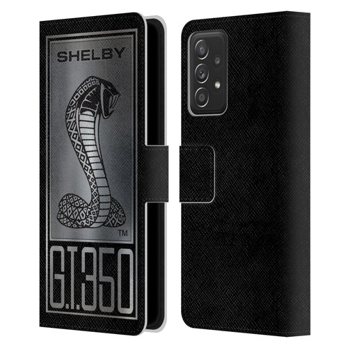 Shelby Car Graphics GT350 Leather Book Wallet Case Cover For Samsung Galaxy A52 / A52s / 5G (2021)