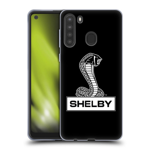 Shelby Logos Plain Soft Gel Case for Samsung Galaxy A21 (2020)