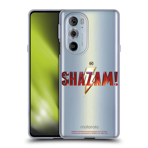 Shazam! 2019 Movie Logos Main Soft Gel Case for Motorola Edge X30
