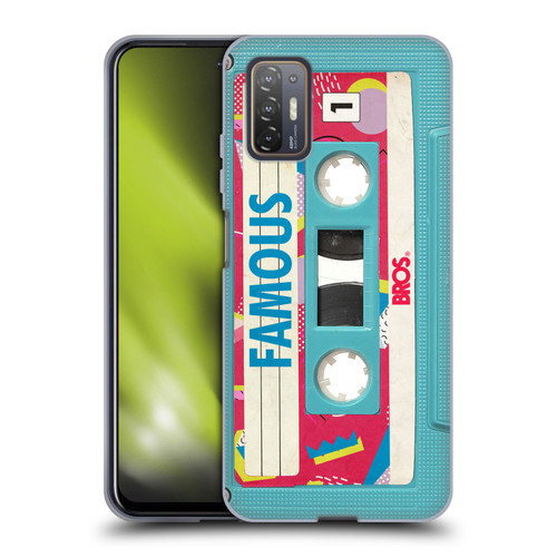 BROS Vintage Cassette Tapes When Will I Be Famous Soft Gel Case for HTC Desire 21 Pro 5G
