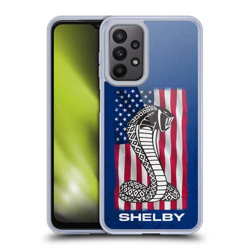 Shelby Logos American Flag Soft Gel Case for Samsung Galaxy A23 / 5G (2022)