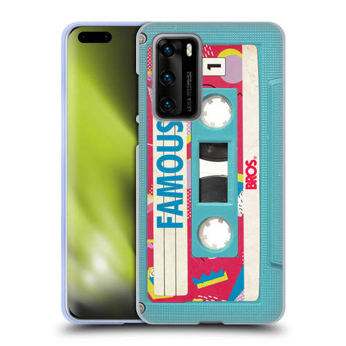 BROS Vintage Cassette Tapes When Will I Be Famous Soft Gel Case for Huawei P40 5G