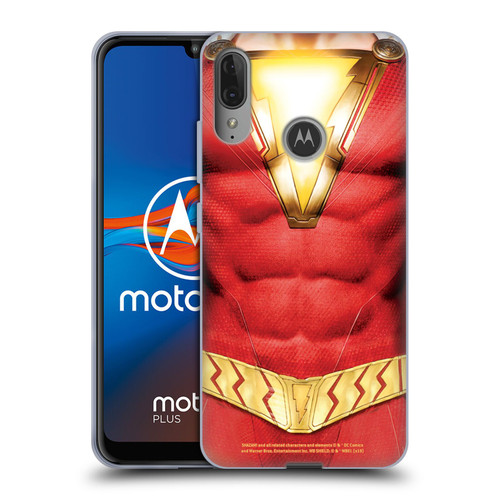 Shazam! 2019 Movie Logos Costume Soft Gel Case for Motorola Moto E6 Plus