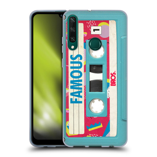 BROS Vintage Cassette Tapes When Will I Be Famous Soft Gel Case for Huawei Y6p