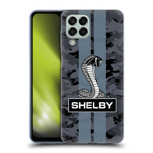 Shelby Logos Camouflage Soft Gel Case for Samsung Galaxy M33 (2022)