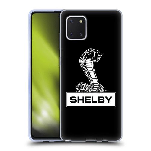 Shelby Logos Plain Soft Gel Case for Samsung Galaxy Note10 Lite