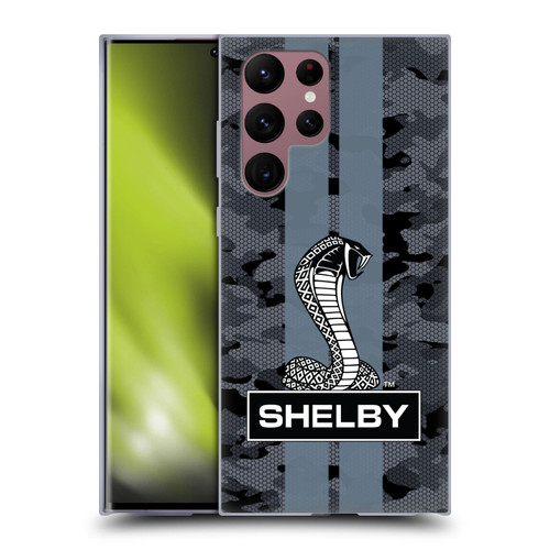 Shelby Logos Camouflage Soft Gel Case for Samsung Galaxy S22 Ultra 5G