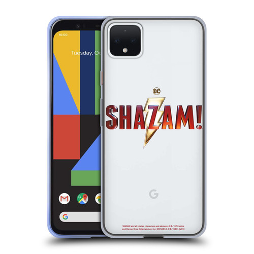 Shazam! 2019 Movie Logos Main Soft Gel Case for Google Pixel 4 XL