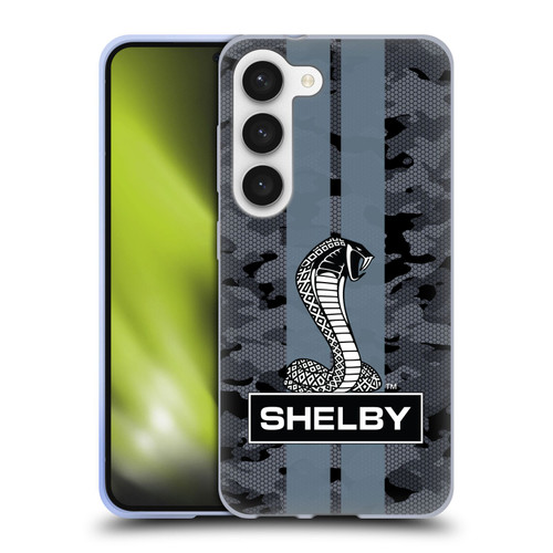 Shelby Logos Camouflage Soft Gel Case for Samsung Galaxy S23 5G