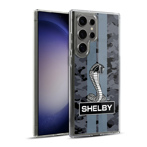 Shelby Logos Camouflage Soft Gel Case for Samsung Galaxy S23 Ultra 5G