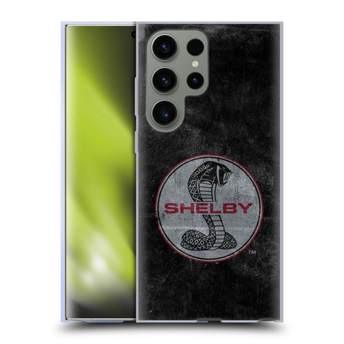 Shelby Logos Distressed Black Soft Gel Case for Samsung Galaxy S23 Ultra 5G