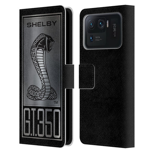 Shelby Car Graphics GT350 Leather Book Wallet Case Cover For Xiaomi Mi 11 Ultra