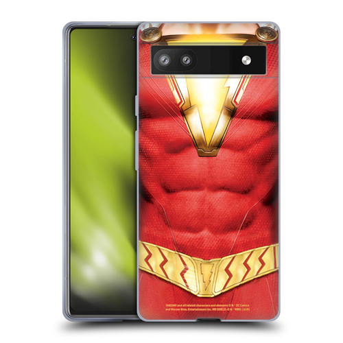 Shazam! 2019 Movie Logos Costume Soft Gel Case for Google Pixel 6a