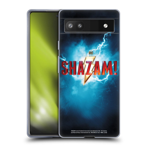 Shazam! 2019 Movie Logos Poster Soft Gel Case for Google Pixel 6a