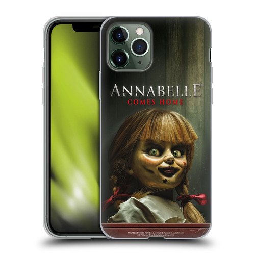 Annabelle Comes Home Doll Photography Portrait 2 Soft Gel Case for Apple iPhone 11 Pro
